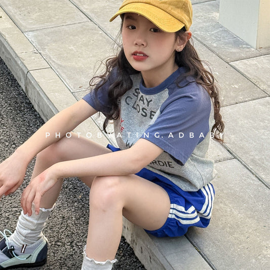 半袖Tシャツ お絵描きプリントラグラン半袖Tシャツ【mh0010140】