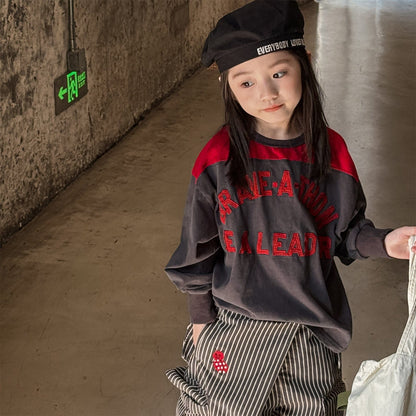 長袖Tシャツ レターロゴ長袖Tシャツ【mh0010621】