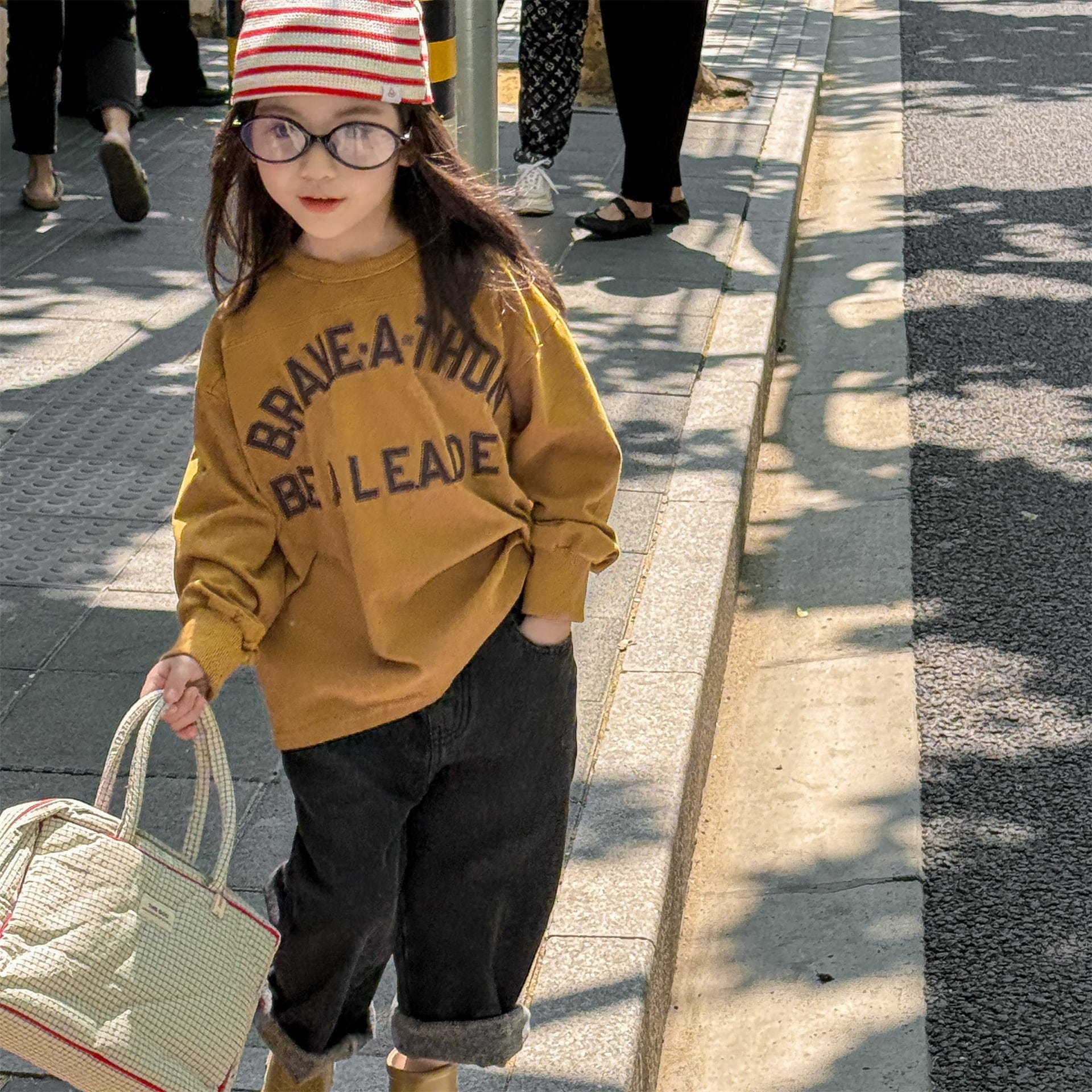 長袖Tシャツ レターロゴ長袖Tシャツ【mh0010621】