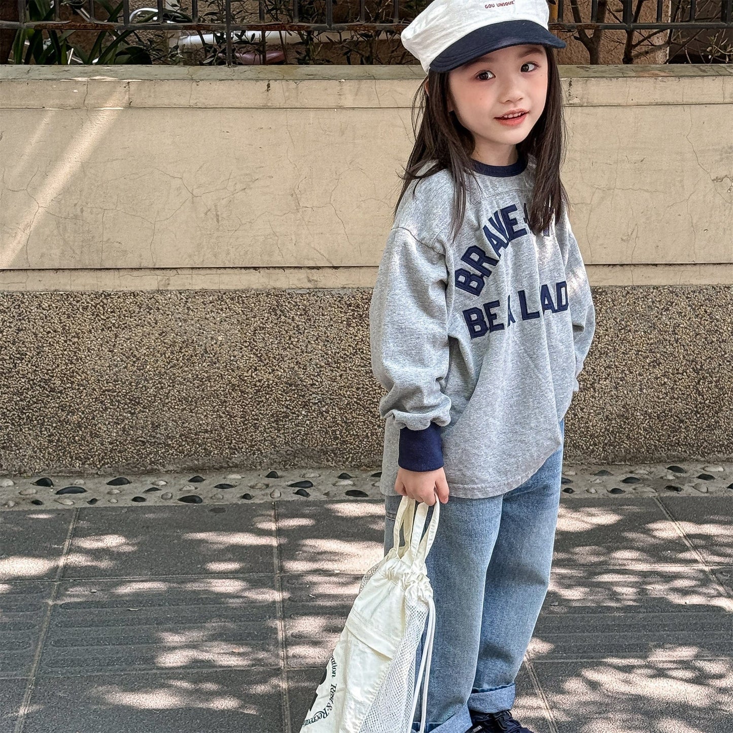 長袖Tシャツ レターロゴ長袖Tシャツ【mh0010621】