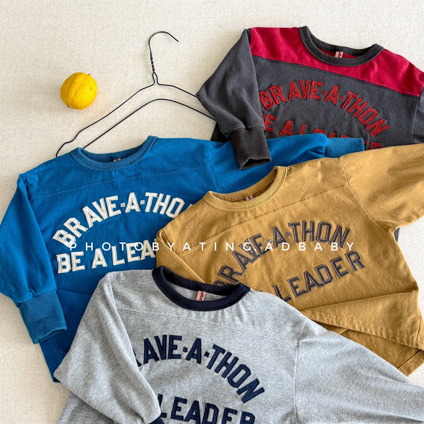 長袖Tシャツ レターロゴ長袖Tシャツ【mh0010621】