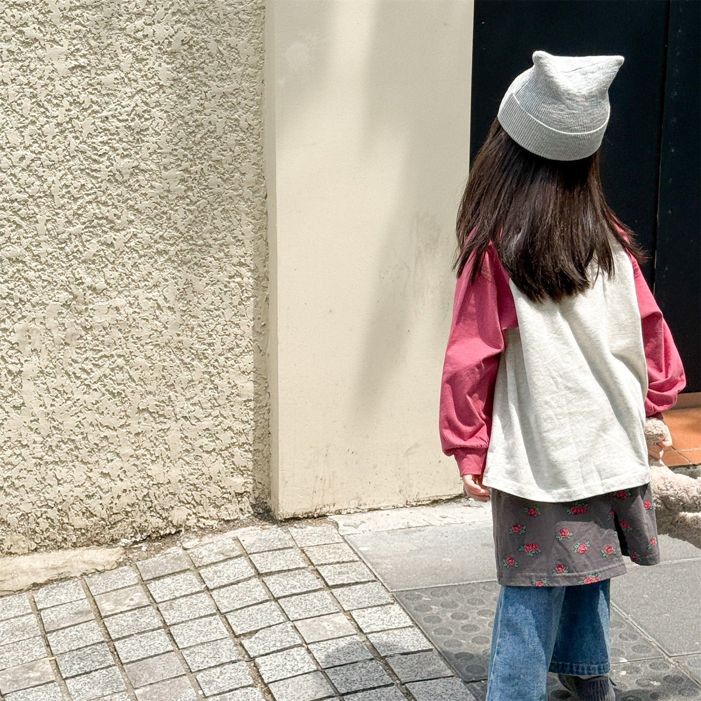 長袖Tシャツ パッチワークラグラン長袖Tシャツ【mh0010630】