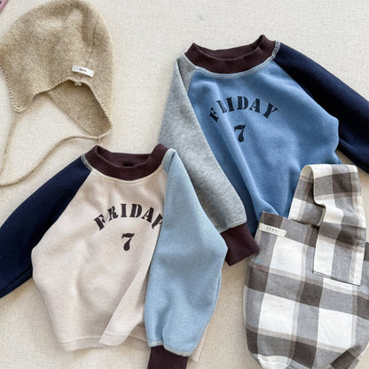 長袖Tシャツ ロゴプリント長袖スウェット ラグランTシャツ【mh0010812】