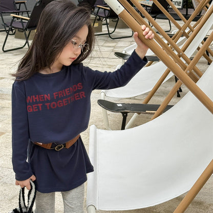 長袖Tシャツ ロゴプリント長袖Tシャツハイネックカットソー【mh0010913】