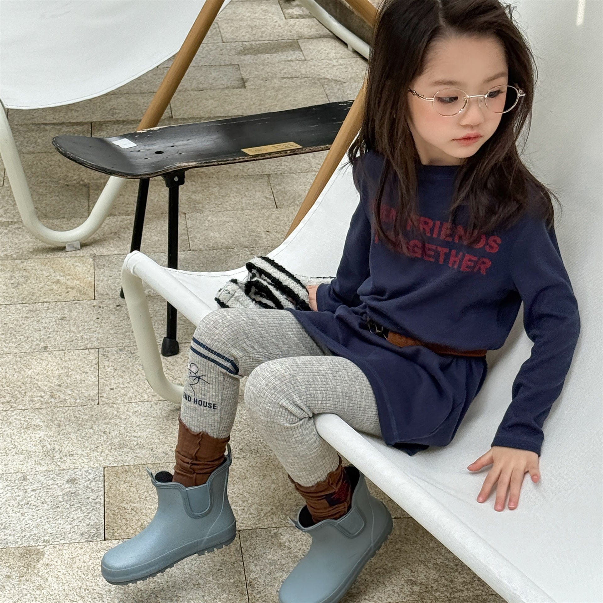 長袖Tシャツ ロゴプリント長袖Tシャツハイネックカットソー【mh0010913】