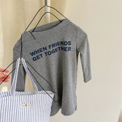 長袖Tシャツ ロゴプリント長袖Tシャツハイネックカットソー【mh0010913】