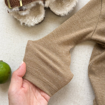 長袖Tシャツ ロゴプリント長袖Tシャツハイネックカットソー【mh0010913】