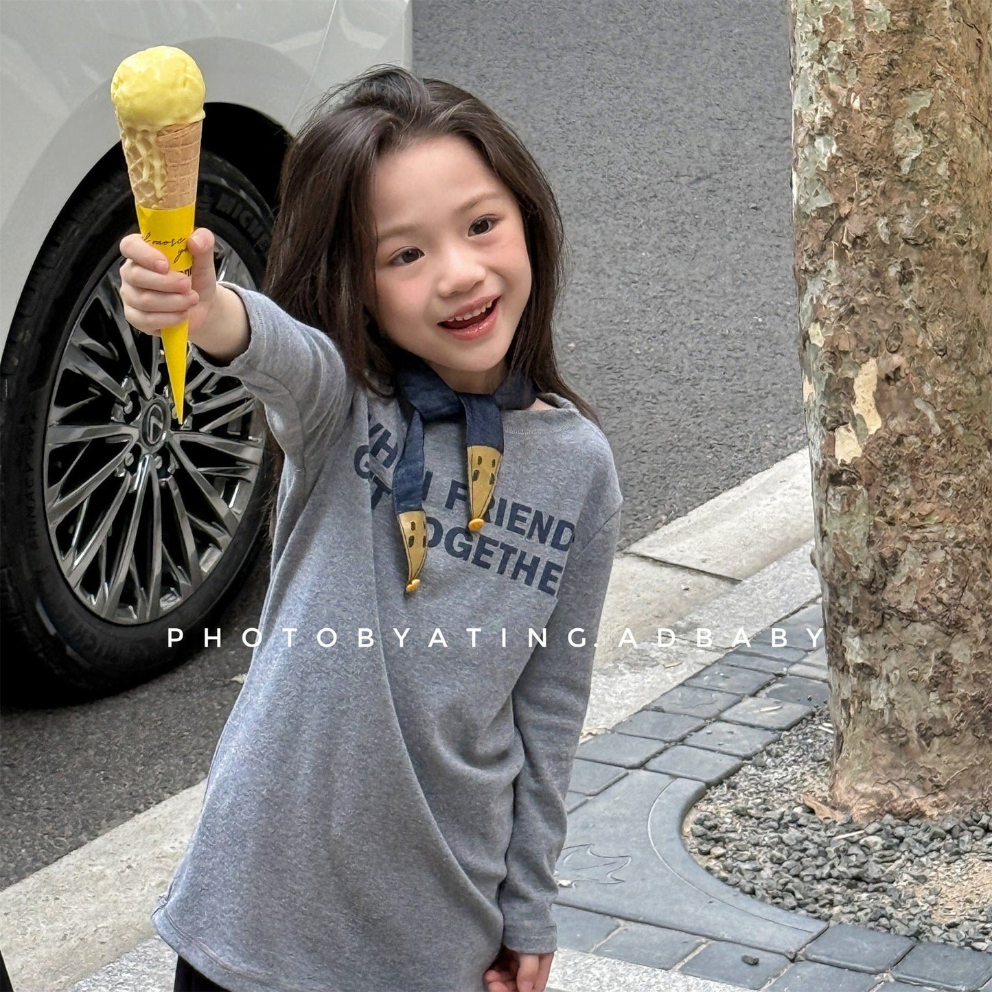 長袖Tシャツ ロゴプリント長袖Tシャツハイネックカットソー【mh0010913】