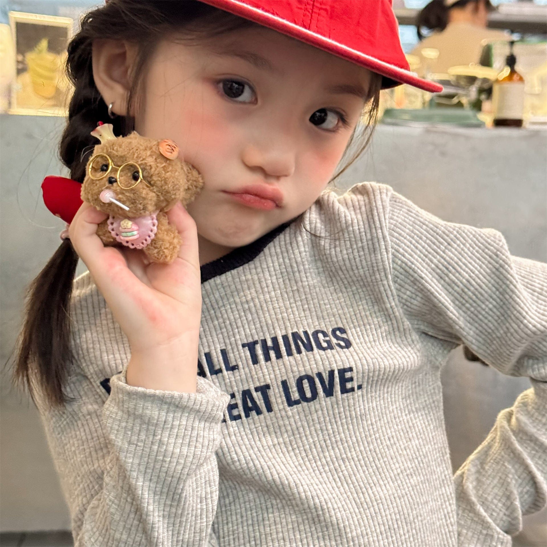 長袖Tシャツ ロゴプリント長袖リブTシャツダブルカラーパイピングトップス【mh0010914】