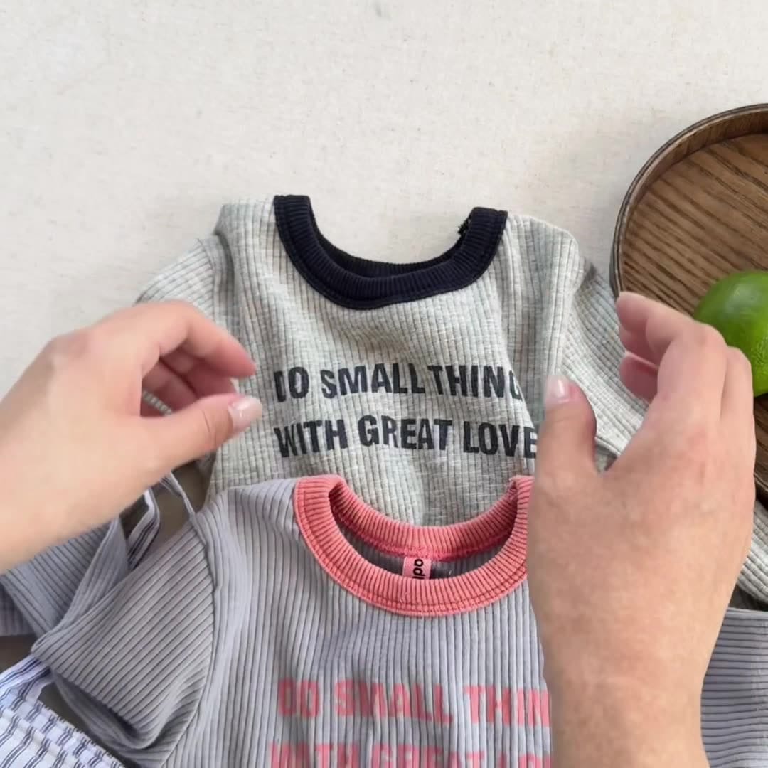 長袖Tシャツ ロゴプリント長袖リブTシャツダブルカラーパイピングトップス【mh0010914】