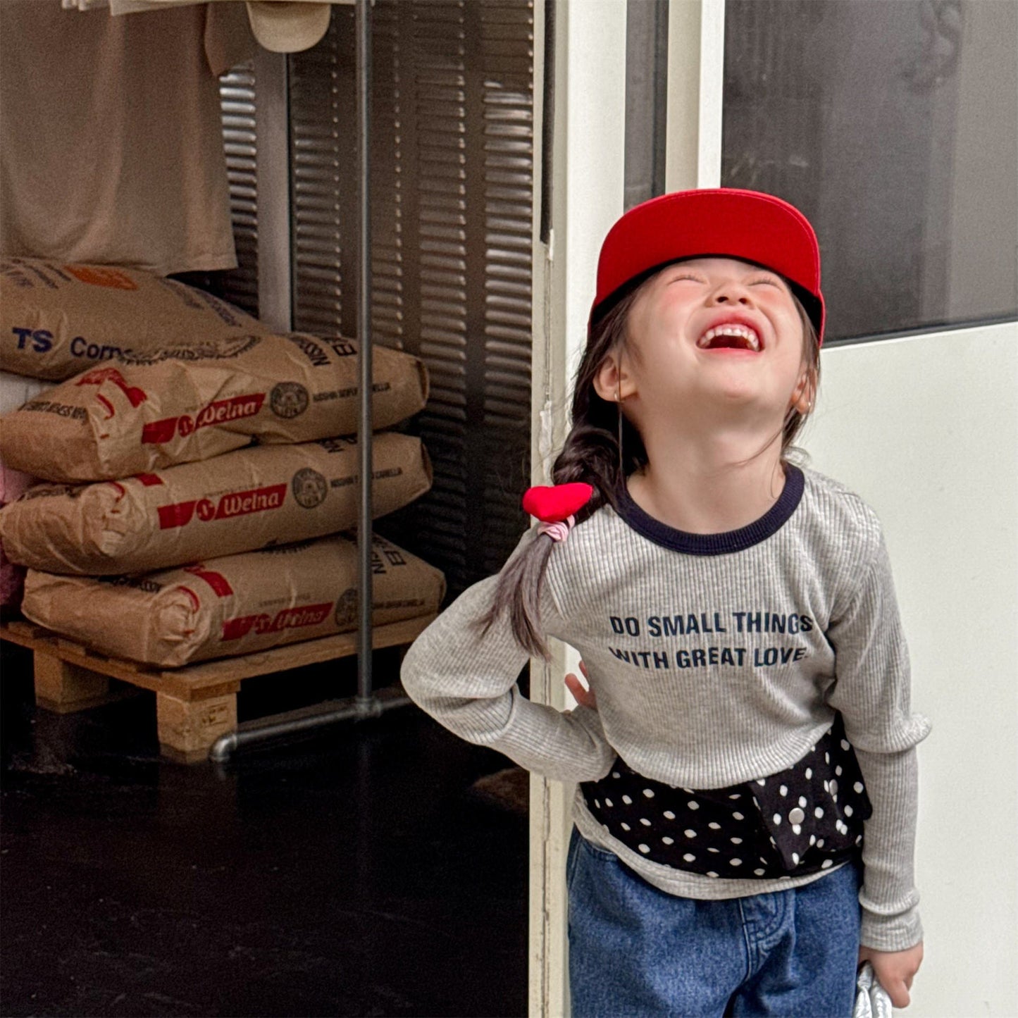 長袖Tシャツ ロゴプリント長袖リブTシャツダブルカラーパイピングトップス【mh0010914】