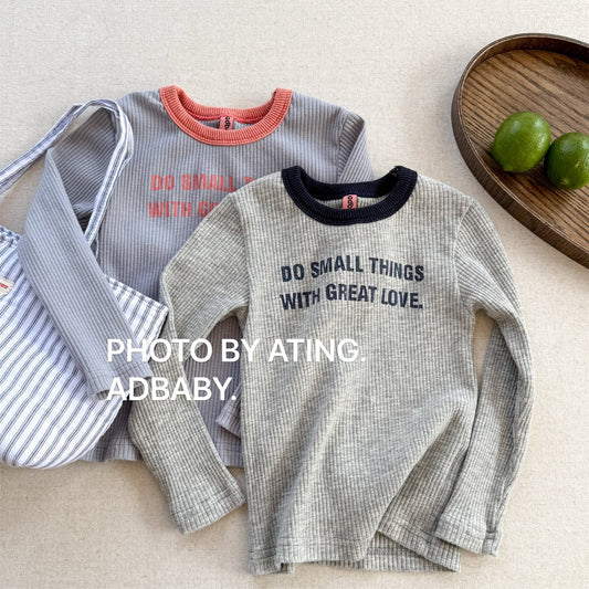 長袖Tシャツ ロゴプリント長袖リブTシャツダブルカラーパイピングトップス【mh0010914】