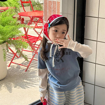 長袖Tシャツ 長袖Tシャツ 裏起毛 ハイネック ドッグプリント インナー【mh0011417】