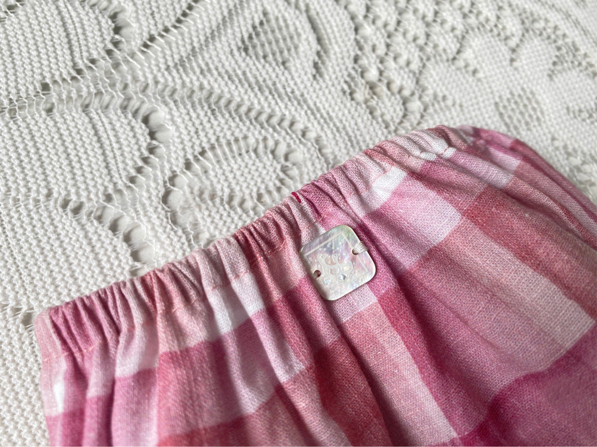 al agua patos | Bamboo Cotton Gingham Bloomers バンブーコットンギンガムチェックブルマ【mh0020153】 al agua patos ブルマパンツ