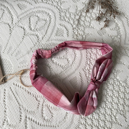 al agua patos | Bamboo Cotton Gingham Headband バンブーコットンギンガムチェックヘアバンド【mh0020154】 mamahalo shop