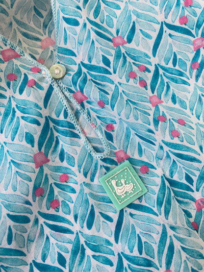 al agua patos | Gauze Cotton Floral Print Shirt ガーゼコットンプリントシャツ【mh0020157】 mamahalo shop
