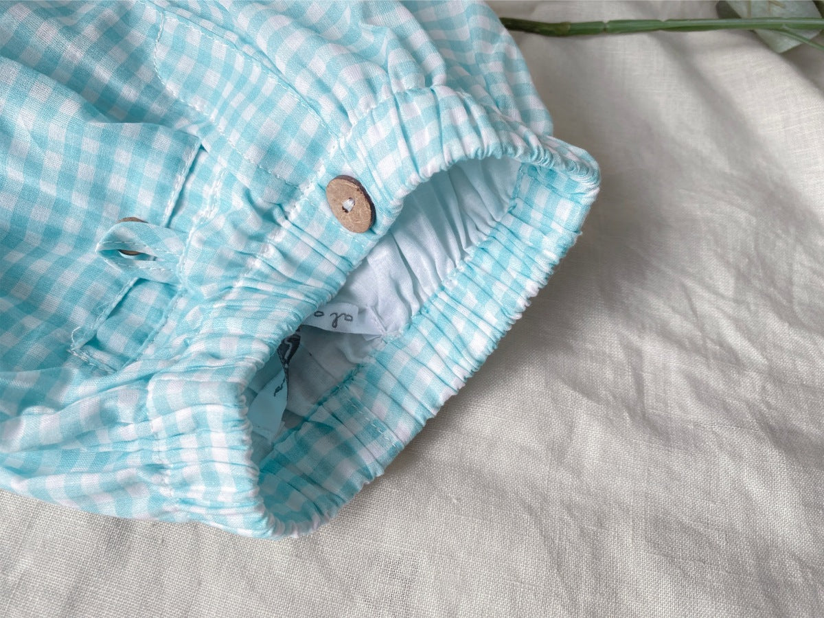 al agua patos | Gauze Cotton Gingham Bloomers ガーゼコットンギンガムチェックブルマ【mh0020159】 al agua patos ブルマパンツ
