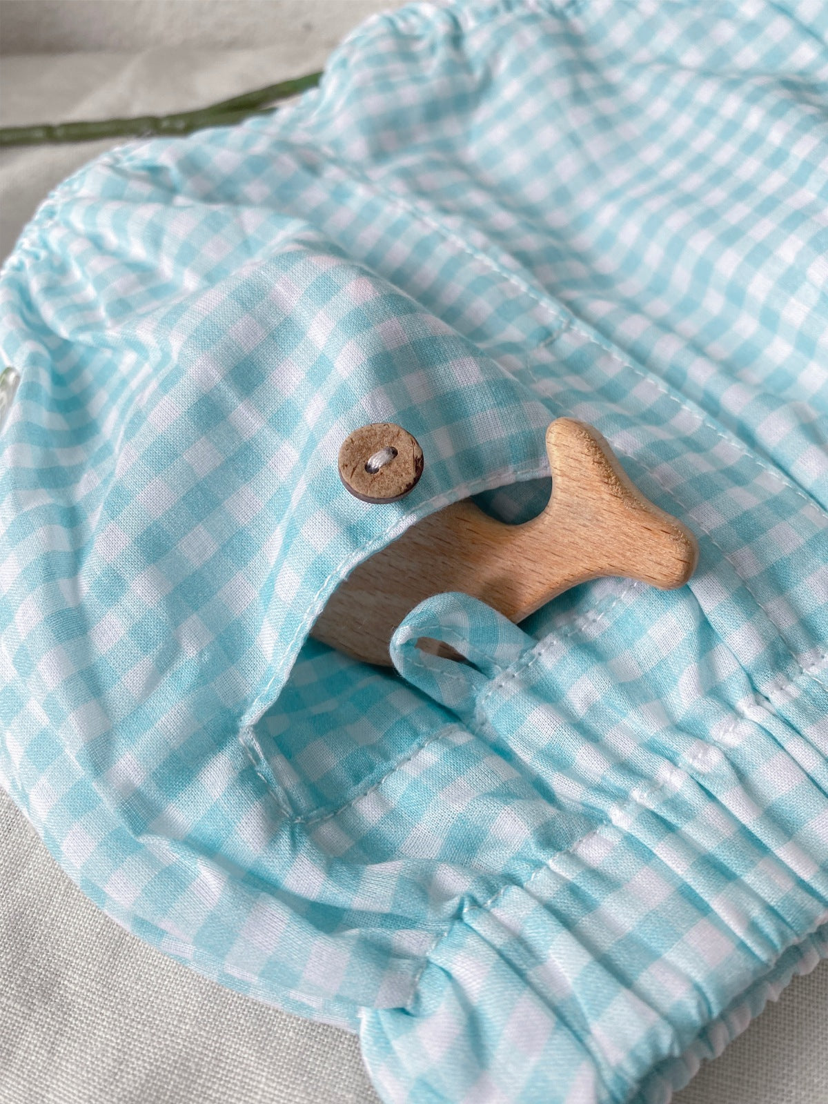 al agua patos | Gauze Cotton Gingham Bloomers ガーゼコットンギンガムチェックブルマ【mh0020159】 mamahalo shop