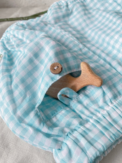 al agua patos | Gauze Cotton Gingham Bloomers ガーゼコットンギンガムチェックブルマ【mh0020159】 mamahalo shop