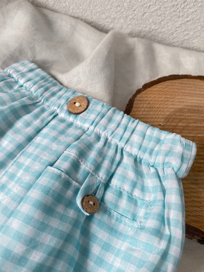 al agua patos | Gauze Cotton Gingham Bloomers ガーゼコットンギンガムチェックブルマ【mh0020159】 mamahalo shop