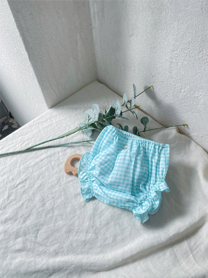 al agua patos | Gauze Cotton Gingham Bloomers ガーゼコットンギンガムチェックブルマ【mh0020161】 mamahalo shop