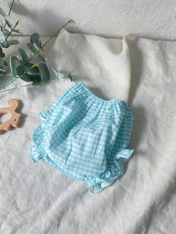 al agua patos | Gauze Cotton Gingham Bloomers ガーゼコットンギンガムチェックブルマ【mh0020161】 mamahalo shop