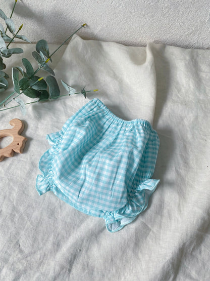 al agua patos | Gauze Cotton Gingham Bloomers ガーゼコットンギンガムチェックブルマ【mh0020161】 mamahalo shop