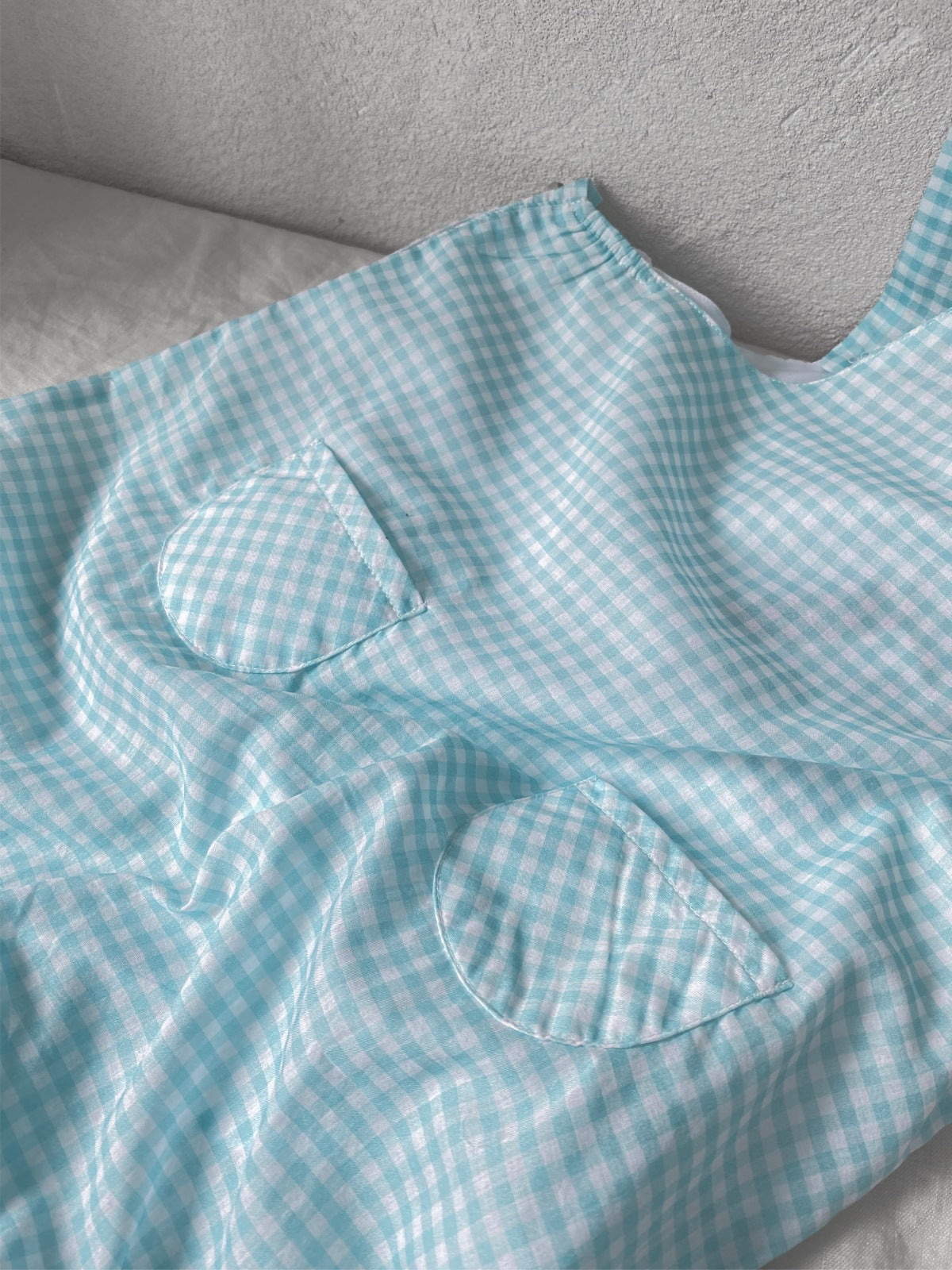 al agua patos | Gauze Cotton Gingham Overalls ガーゼコットンギンガムチェックオーバーオール【mh0020151】 mamahalo shop