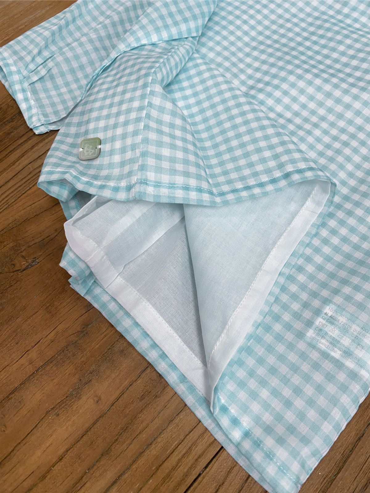al agua patos | Gauze Cotton Gingham Shirt ガーゼコットンギンガムチェックシャツ【mh0020155】 mamahalo shop