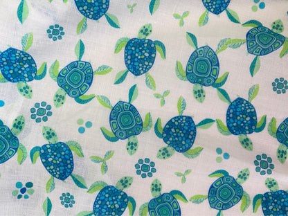 al agua patos | Gauze Cotton Turtle Print Shirt ガーゼコットンプリントシャツ【mh0020156】 al agua patos 長袖シャツ・ブラウス