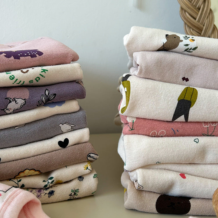 長袖パジャマ Long Sleeve Printed Pajamas 長袖 プリント パジャマ セット【mh0012243】