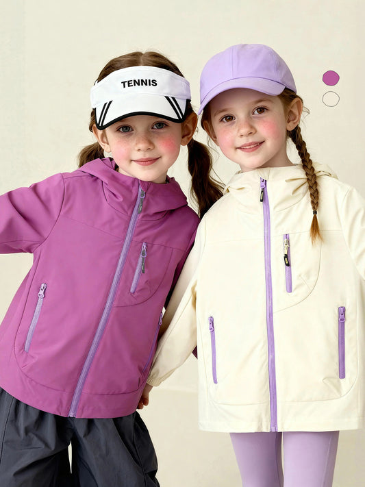 ショートコート・ジャケット・ジャンパー Outdoor Waterproof Hooded Jacket 撥水防風マウンテンパーカー【mh0011973】