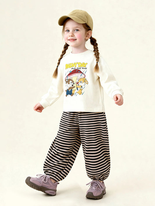 ロングパンツ・スウェットパンツ Striped Fashion Loose Bloomers ストライプ柄リラックスバルーンパンツ【mh0011983】