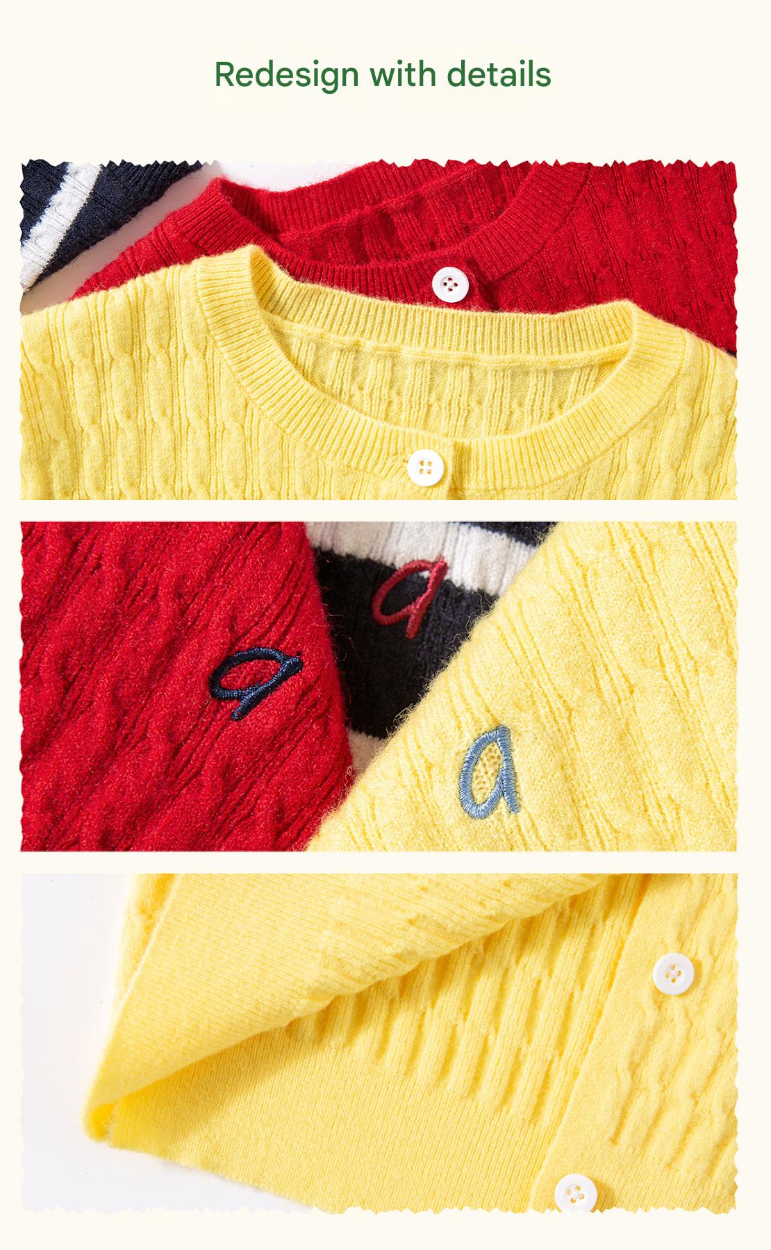 カーディガン・パーカー Versatile Cable Crew Neck Cardigan ケーブル編みニットカーディガン【mh0011982】