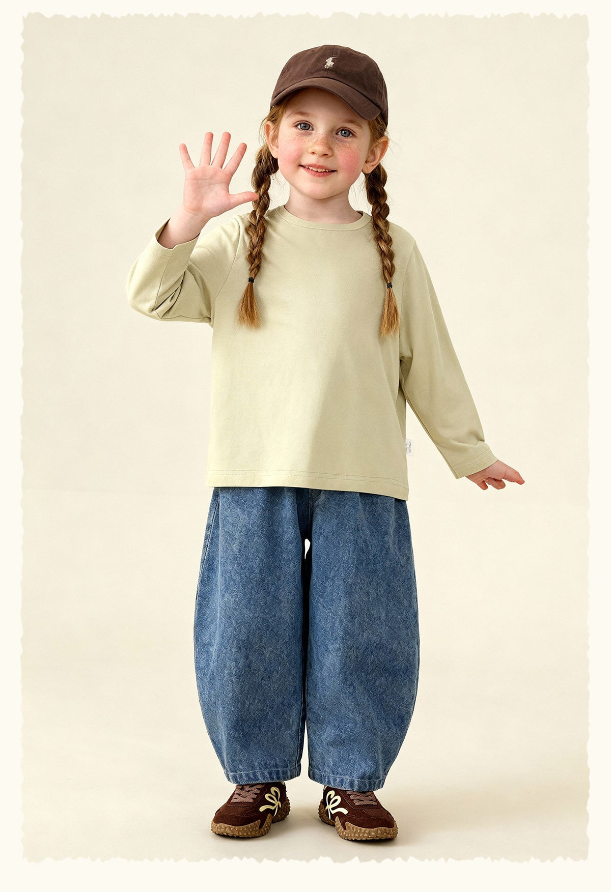 デニムパンツ Versatile Loose Wide Leg Jeans ゆったりワイドデニムパンツ【mh0011980】