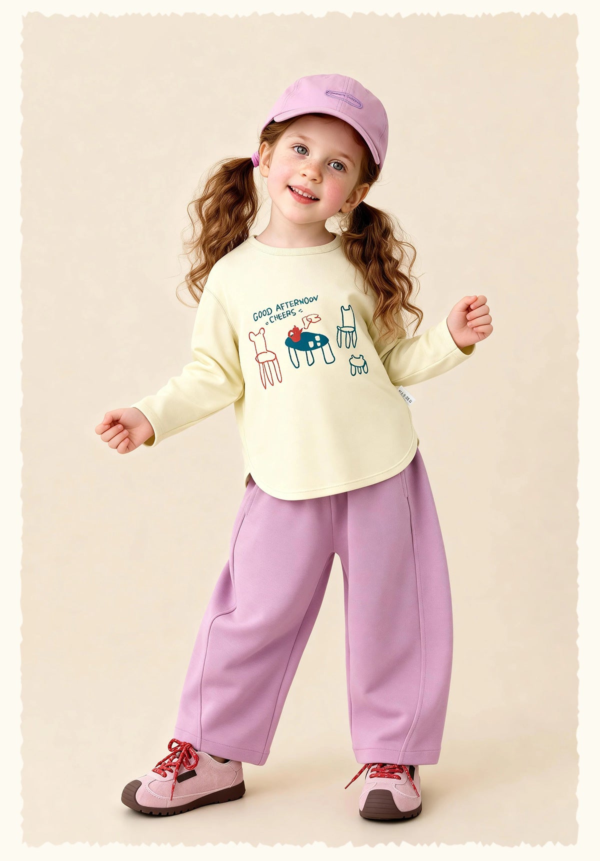 ロングパンツ・スウェットパンツ Versatile Loose Wide Leg Pants ゆったりワイドシルエットパンツ【mh0011976】