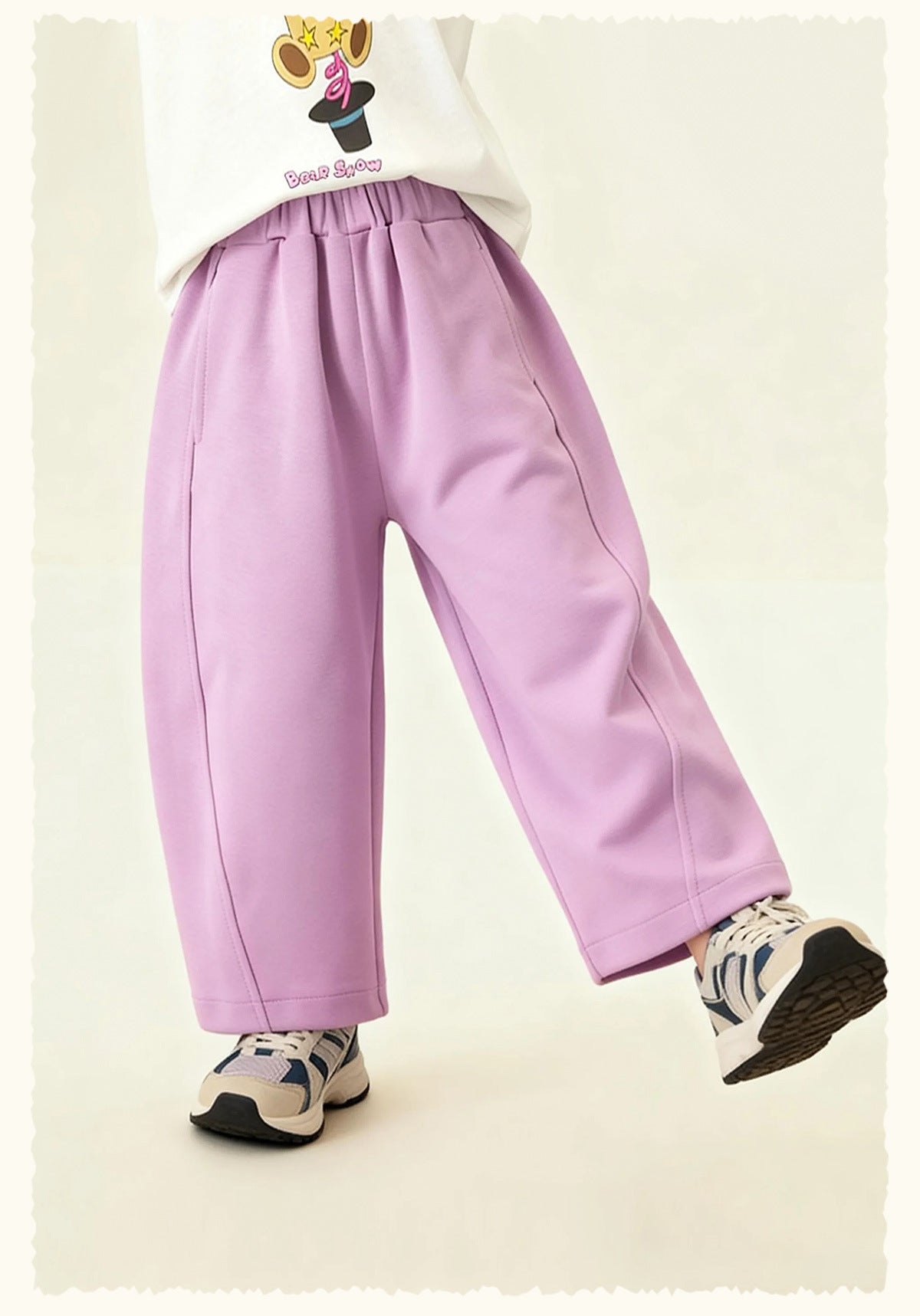 ロングパンツ・スウェットパンツ Versatile Loose Wide Leg Pants ゆったりワイドシルエットパンツ【mh0011976】