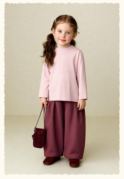 長袖Tシャツ Antibacterial Solid Crew Neck T-Shirt 抗菌シンプル長袖Tシャツ【mh0011977】