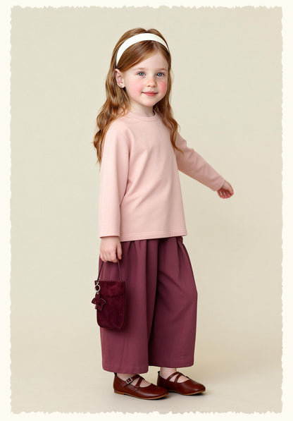 長袖Tシャツ Antibacterial Solid Crew Neck T-Shirt 抗菌シンプル長袖Tシャツ【mh0011977】