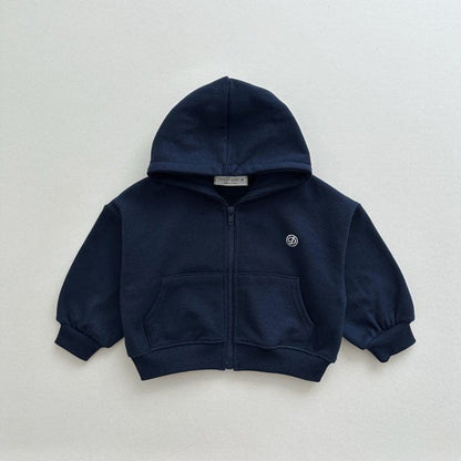 長袖セットアップ ロゴ刺繍スウェットセットアップ 2点セット フーディジップアップスウェットパーカー+スウェットパンツ【mh0010644】