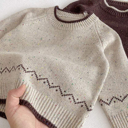 長袖セットアップ 長袖ニットセータートップス+ニットロングパンツセットアップ 2点セット【mh0010665】