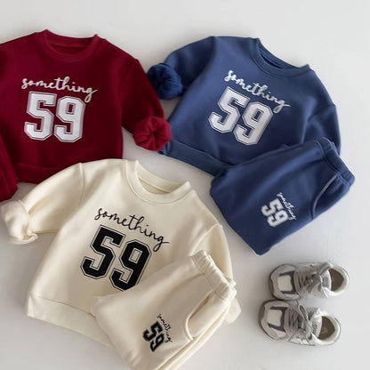 長袖セットアップ 長袖スウェットトレーナー+スウェットパンツ セットアップ 2点セット 裏起毛厚手 暖か 防寒 ロゴプリント カジュアル 韓国風【mh0011374】