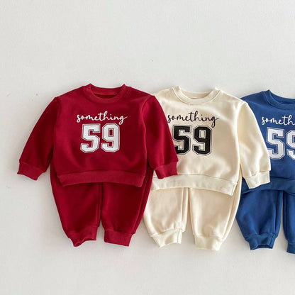 長袖セットアップ 長袖スウェットトレーナー+スウェットパンツ セットアップ 2点セット 裏起毛厚手 暖か 防寒 ロゴプリント カジュアル 韓国風【mh0011374】