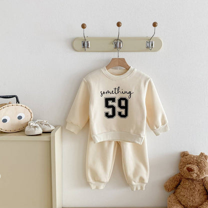 長袖セットアップ 長袖スウェットトレーナー+スウェットパンツ セットアップ 2点セット 裏起毛厚手 暖か 防寒 ロゴプリント カジュアル 韓国風【mh0011374】