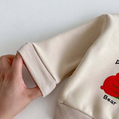 長袖セットアップ 長袖トレーナー スウェットパンツ セットアップ 2点セット 裏起毛 アニマルプリント カジュアル【mh0011375】