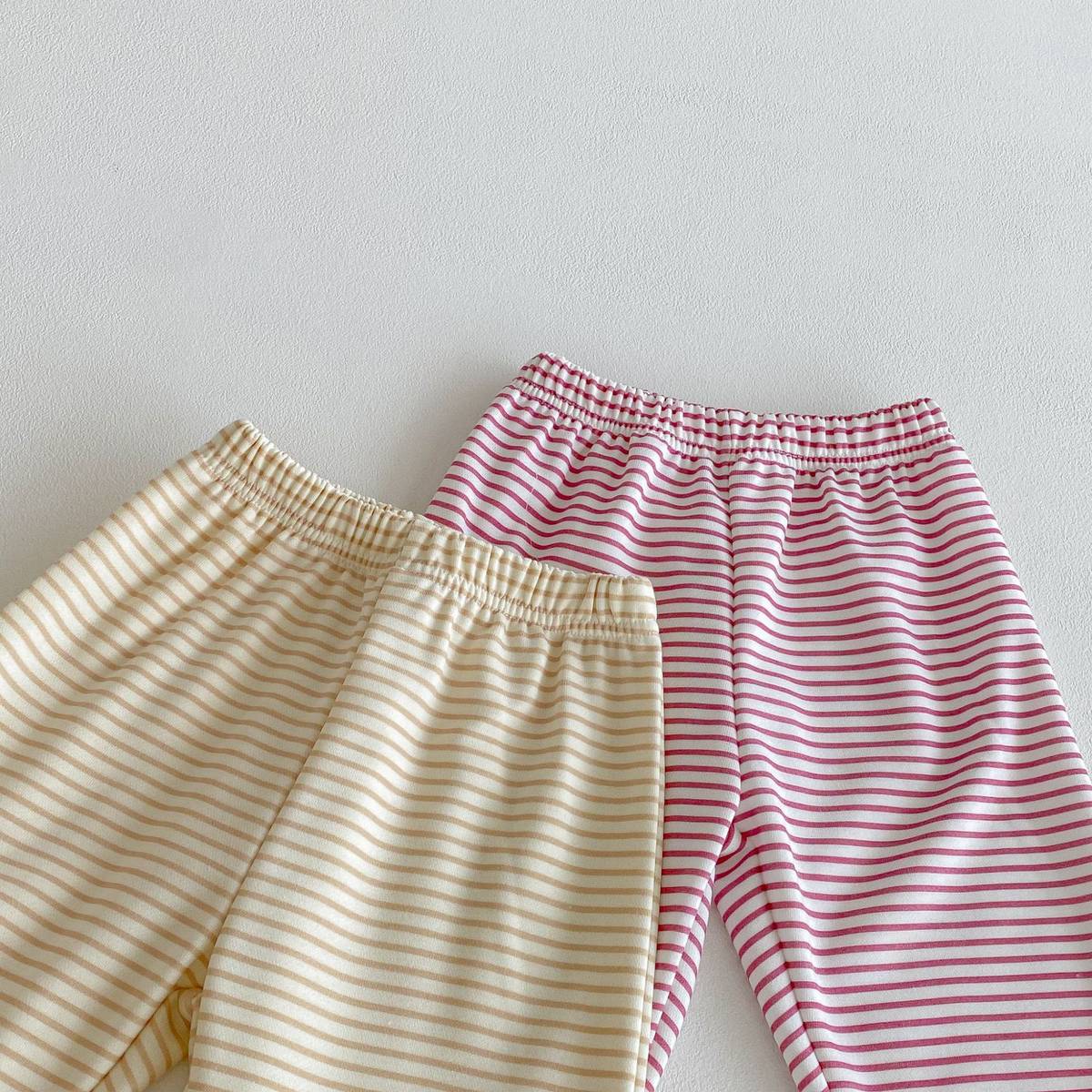 長袖セットアップ 長袖スウェット+スウェットパンツ セットアップ 2点セット ボーダー柄 スマイルロゴ【mh0011390】