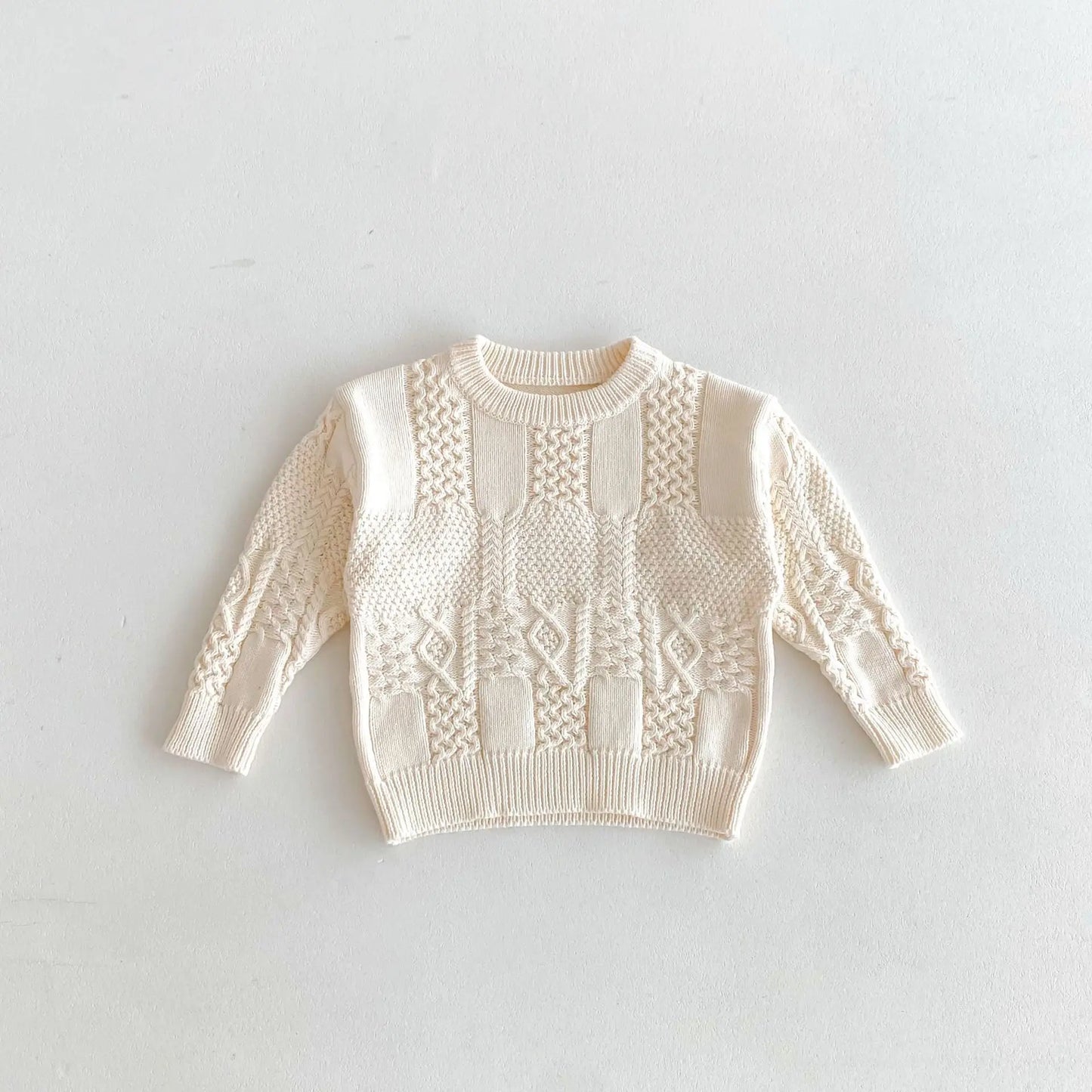 ニット・セーター Apricot / 12M  80CM キッズトップス ニット セーター 2カラー【mh0006632】