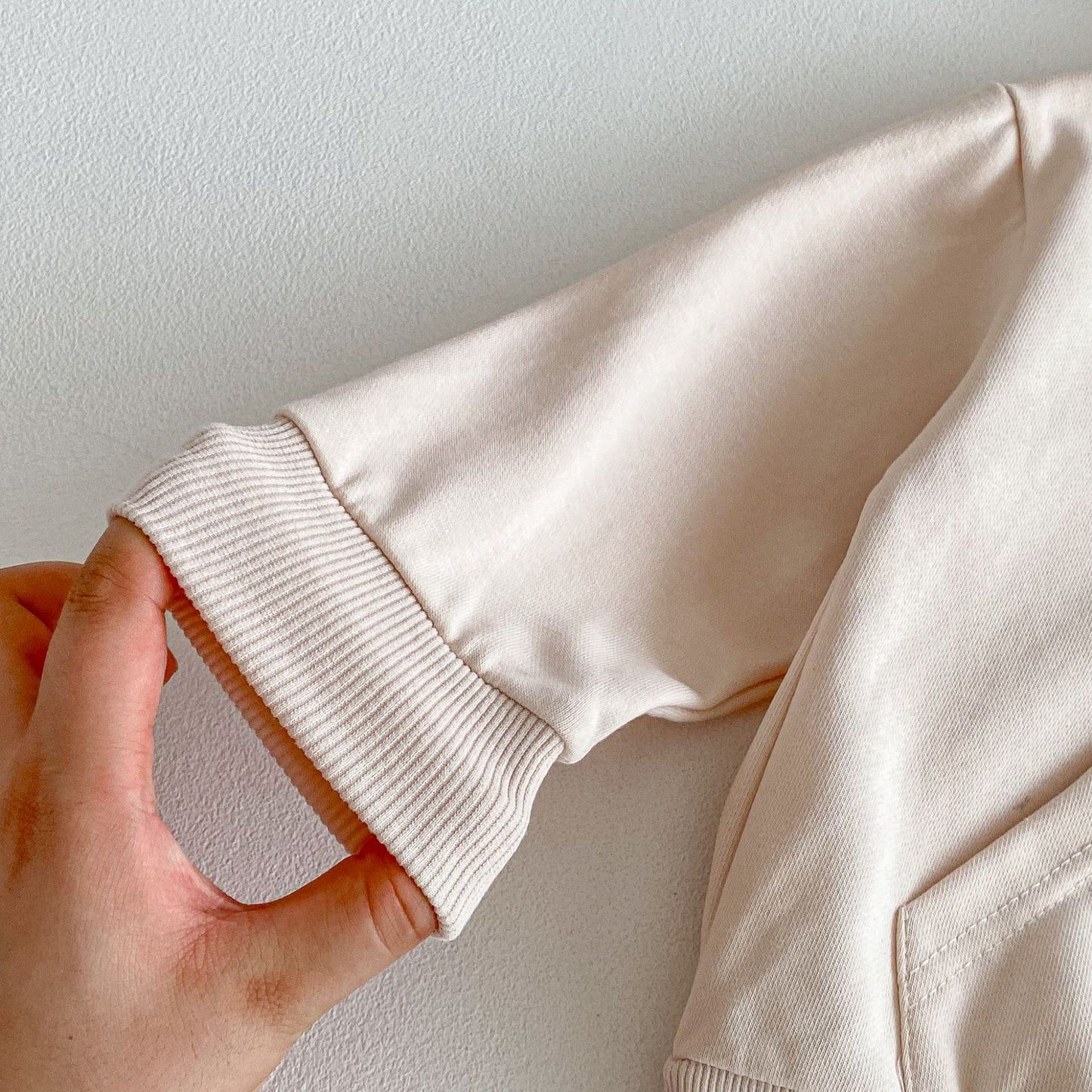 トレーナー・フーディ Bear Print Big Pocket Hooded Sweatshirt クマプリント ポケット付 フーディー【mh0011964】