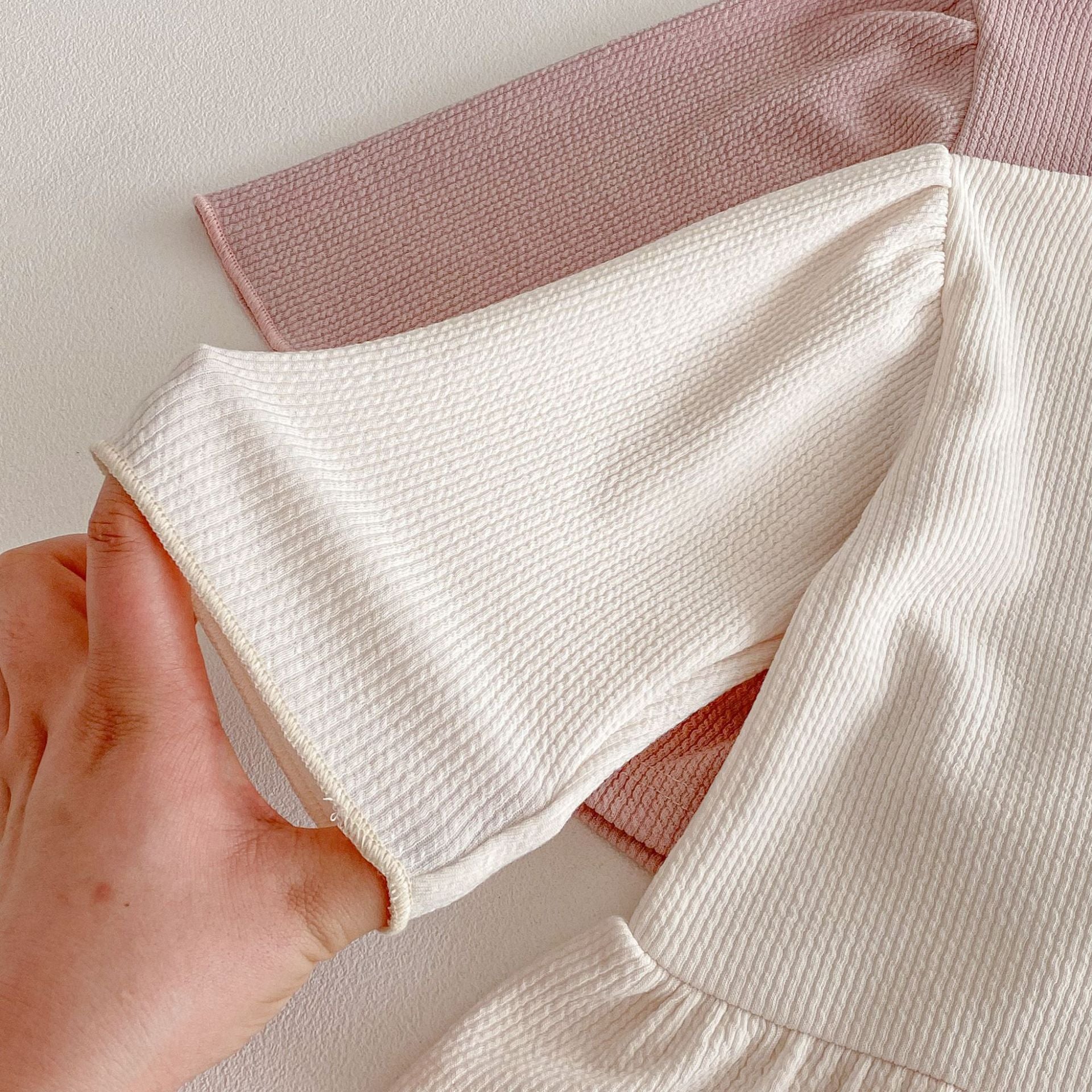 長袖セットアップ Bow Cardigan Long Sleeve Top Set リボン カーディガン セットアップ【mh0011965】