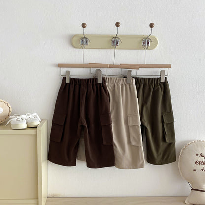 ロングパンツ・スウェットパンツ Casual Loose Pocket Cargo Pants ポケット付 カジュアル カーゴパンツ【mh0011969】